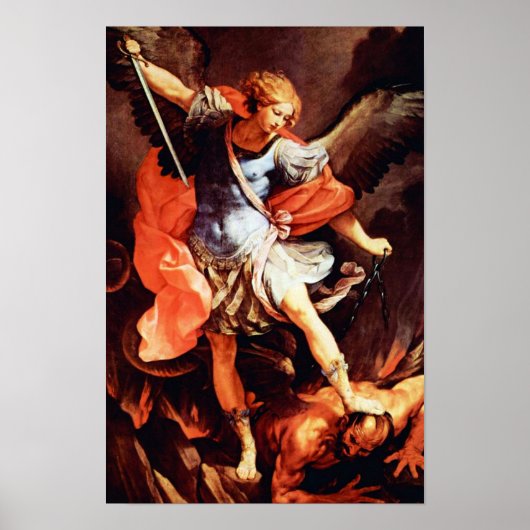 St. Michael Archangel 02B Poster (Voorkant)