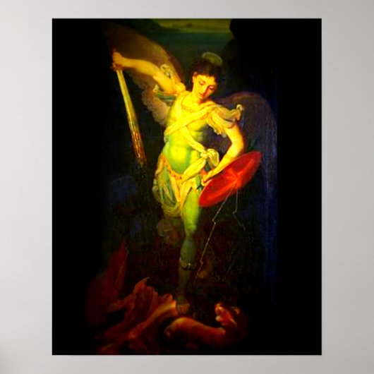 St. Michael Archangel 05A Poster (Voorkant)