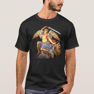 St. Michael Archangel Angel katholieke T-Shirt 2