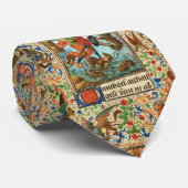 ST. MICHAEL ARCHANGEL EN DRAGON Vlaams Miniatuur Stropdas (Opgerold)