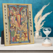 St Michael Archangel Fotoplaat (Zijkant)