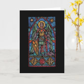St Michael - Archangel Kaart (Gele Bloem)