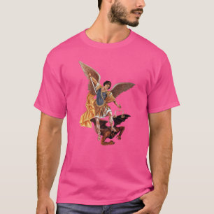 St. Michael Archangel katholieke Angel verdedigt o T-shirt