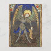St. MICHAEL ARCHANGEL MET DEVIL Briefkaart (Voorkant)