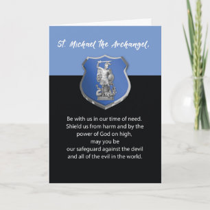 St. Michael Archangel Prayer Thinking van u Kaart