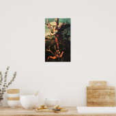 St. MICHAEL ARCHANGEL VANGUISHING SATAN Poster (Keuken)