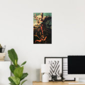 St. MICHAEL ARCHANGEL VANGUISHING SATAN Poster (Thuiskantoor)