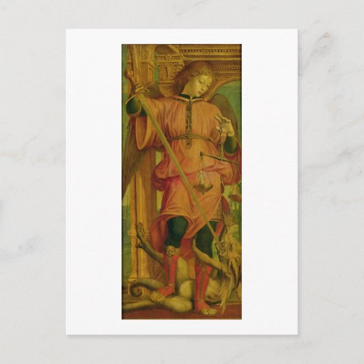 St. Michael Briefkaart (Voorkant)