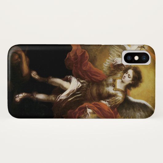 St Michael by Murillo Case-Mate iPhone Case (Achterkant (horizontaal))