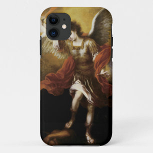 St Michael by Murillo iPhone 11 Hoesje
