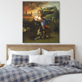 St. Michael, c.1503-05 Canvas Afdruk (Insitu (Slaapkamer))