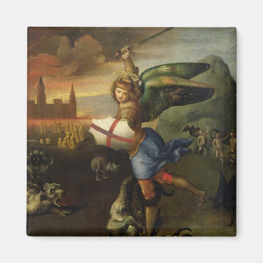 St. Michael, c.1503-05 Magneet (Voorkant)