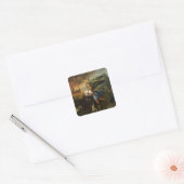 St. Michael, c.1503-05 Vierkante Sticker (Envelop)