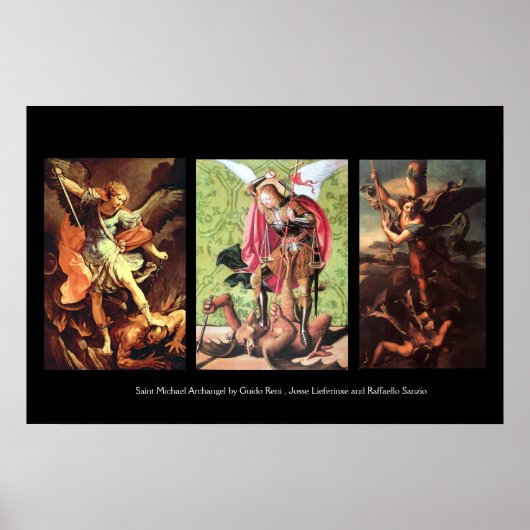 ST MICHAEL DE AARTSENGEL COLLECTIE POSTER (Voorkant)