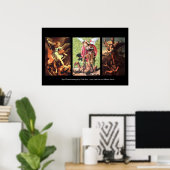 ST MICHAEL DE AARTSENGEL COLLECTIE POSTER (Thuiskantoor)