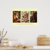 ST MICHAEL DE AARTSENGEL COLLECTIE POSTER (Keuken)