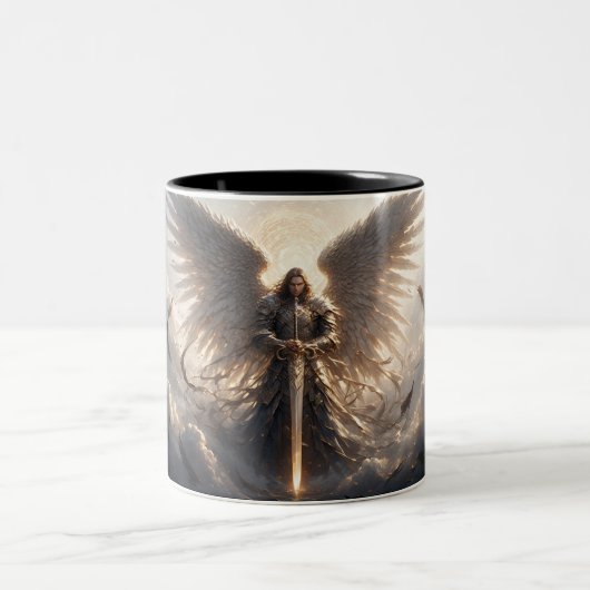 St Michael de Aartsengel Koffie Mok (Center)