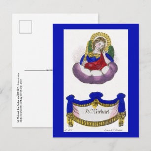 St. Michaël de Aartsengel (M 009) Briefkaart