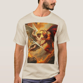 St Michael de Aartsengel Mannen T-shirt
