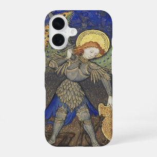 St. Michael de Aartsengel met Duivel iPhone 16 Hoesje