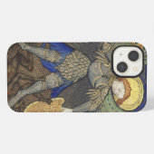 St. Michael de aartsengel met duivel iPhone Hoesje (Achterkant horizontaal)