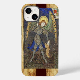 St. Michael de Aartsengel met Duivel iPhone 14 Hoesje