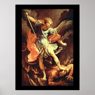 St. Michaël de Aartsengel Poster