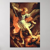 St. Michaël de Aartsengel Poster (Voorkant)
