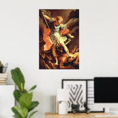 St. Michaël de Aartsengel Poster (Thuiskantoor)