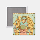 St. Michael de Aartsengel (RLS 12) Magneet (Voorkant / Achterkant)