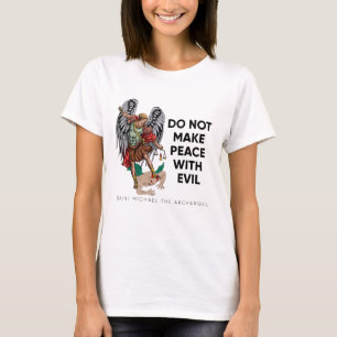 St. Michael de Aartsengel T-shirt Katholiek T-shir