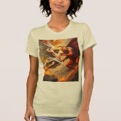 St Michael de Aartsengel Vrouwen T-shirt (Voorkant)