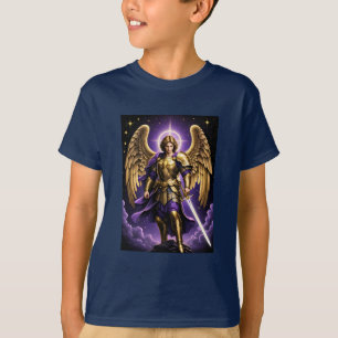 St Michael De Aartshengel Rooms Katholieke Kindere T-shirt