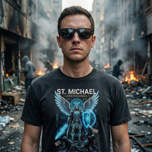 St Michael De Aartshertog Katholieke Conservatief T-shirt