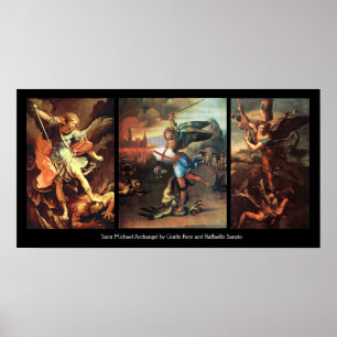 St. MICHAEL DE ARCHANGEL FINE ART COLLECTIE Poster