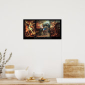 St. MICHAEL DE ARCHANGEL FINE ART COLLECTIE Poster (Keuken)