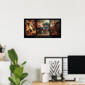 St. MICHAEL DE ARCHANGEL FINE ART COLLECTIE Poster (Thuiskantoor)