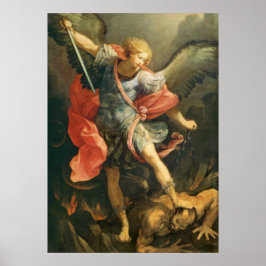 St. Michael de Archangel katholieke Angel Religieu Poster