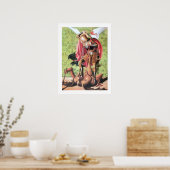 ST. MICHAEL , DRAGON EN JUSTITIE POSTER (Keuken)