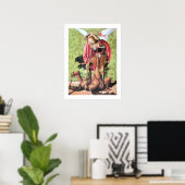 ST. MICHAEL , DRAGON EN JUSTITIE POSTER (Thuiskantoor)