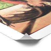 ST. MICHAEL , DRAGON EN JUSTITIE POSTER (Hoek)