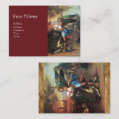 St. Michael en de Draak, Red Visitekaartje (Voorkant / Achterkant)