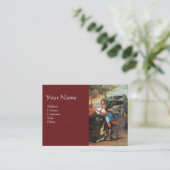 St. Michael en de Draak, Red Visitekaartje (Staand voorkant)