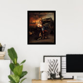St MICHAEL EN DE DRACHT Poster (Thuiskantoor)