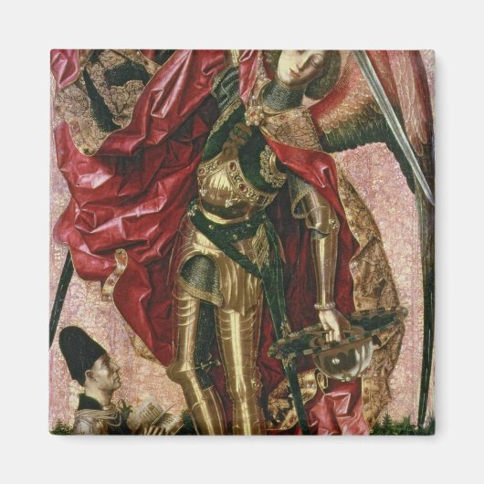 St. Michael en de Dragon Magneet (Voorkant)