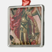 St. Michael en de Dragon Metalen Ornament (Links)