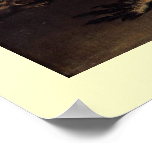 St. MICHAEL EN DE DRAGON Poster (Hoek)