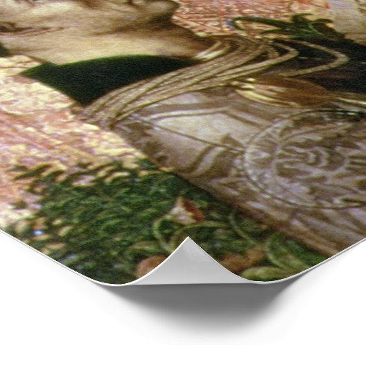 St. Michael en de Dragon Poster (Hoek)