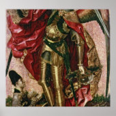 St. Michael en de Dragon Poster (Voorkant)