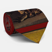 St. MICHAEL EN DE DRAGON, Ruby Stropdas (Opgerold)